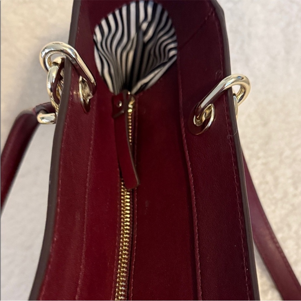 Kate Spade Deep Burgundy Shoulder Bag - Picture 3 of 6